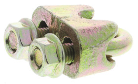 Zacisk linowy średnica liny 10mm RS PRO norma DIN 1142