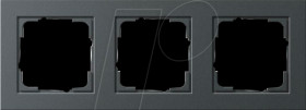021323 Rahmen E2 anthrazit, 3-fach
