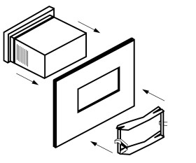 Zestaw zacisków montażowych 26546848 do serii CTR24 Crouzet