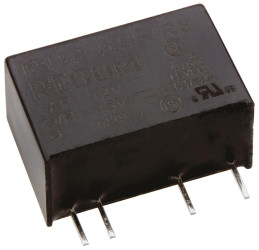 Przetwornica DC-DC, 2W, Uwe 10,8 → 13,2 V DC, Uwy 15V dc, Iwy 132mA, Recom