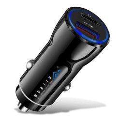Ładowarka samochodowa USB 3.0 QC + USB-C PD MT010 Montis 6477111 MT010