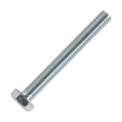Sealey SS650 HT Setscrew M6 x 50mm 8.8 Zinc DIN 933 Pack of 50