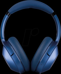107001573 Over-ear headphones, Bluetooth, blue