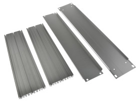 Obudowa do montażu w stelażu 19 cali 2U 88.1 x 340mm Naturalny nVent SCHROFF