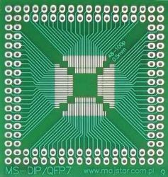 MS-DIP-QFP7 48mm x 50,5mm PŁYTKA UNIW.