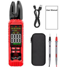 ZL33A ZL33B Obrotowy miernik czołowy 200A AC DC Tester prądu i napięcia 600V Funkcja NCV Pomiar temperatury Wstrząsoodporna obud