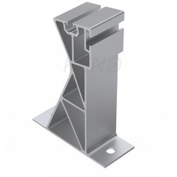 Uchwyt skrajny wysoki do konstrukcji balastowej PV KENO (K-45-7)