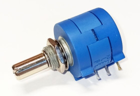 Potencjometr wieloobrotowy osiowy liniowy 2K, 2W, 5