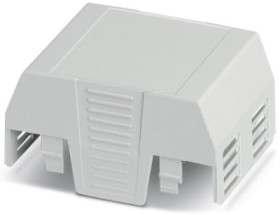 Upper part of housing, ABS/PC, (W x H x D) 52.6 x 74.65 x 36.95 mm, light gray, for series EH, 1074794