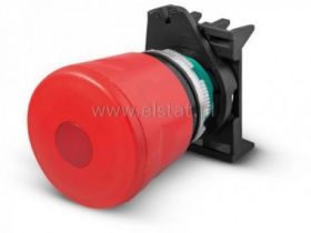 Grzybek bezpieczeństwa; czerwony; podświetlany