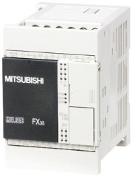 Sterownik programowalny PLC Mitsubishi Electric FX3S 8 6 RS422, USB DC Przekaźnik, tranzystor 4000 kroków Ethernet,