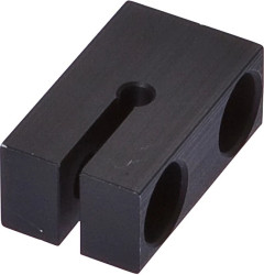 Akcesoria czujnik, Ø3mm, Aluminium, Do czujnika 3mm do montażu na ścianie, Montaż na śruby, AY000016