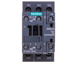 Stycznik mocy 25A 3P 110V DC 1Z 1R S0 3RT2026-1BF40