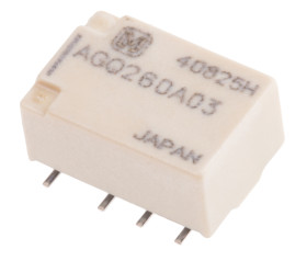 Przekaźnik sygnału, 3V dc, 1 A, DPDT, 2-polowy, montaż PCB, Panasonic FTR-C1