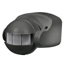 Czujnik Ruchu I Zmierzchu PIR LX39 180ST CZARNY KOBI