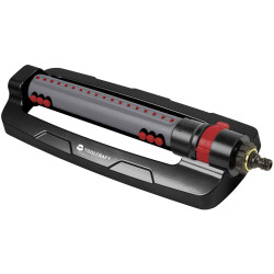 Toolcraft 1561112 Metal Square Sprinkler 418m&#xB2; 6 Nozzles Aluminium