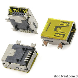 65100516121 Mini USB Socket 5 Pin SMD WURTH