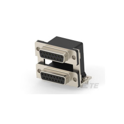 TE Connectivity 2454917-5 D-SUB 15 Positions RCPT Female Unshrouded Connector