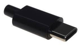 WTYK USB TYPU C 3.1 LUTOWANY NA KABEL CZARNY