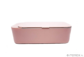 Cyfrowa myjka ultradźwiękowa 450 ml, 40 kHz, różowa, seria HOME