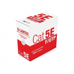 Kabel teleinformatyczny FTP kat.5e PVC Eca szary Q‑LANTEC /1m/