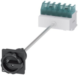 Rozłącznik bezpieczeństwa w obudowie 6-biegunowy-biegunowy 25A Siemens Montaż panelowy 9,5kW