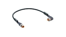 Kabel Konfekcjonowany Aktuator/Sensor Obustronny M12 3-Pinowe Męskie Proste...