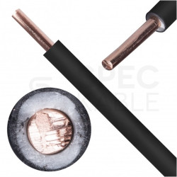 Kabel instalacyjny DY / H07V-U 2,5mm2 jednożyłowy czarny 450/750V drut Basoglu