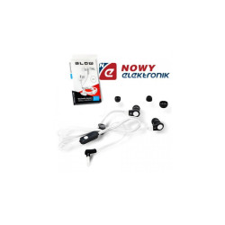 Słuchawki douszne B-11 WHITE z mikrofonem