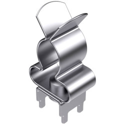 Hebotec 1080-014C SKLF 6-8 Fastener Cable Clip Black Plastic Secure Fixing