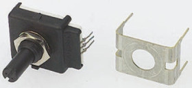 Enkoder mechaniczny obrotowy 6 imp/obr Zwykły z gniazdem 6,35 mm Bourns Montaż panelowy