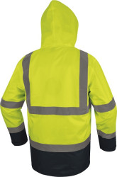 PARKA SPEED JAUNE/MARINE 3XL