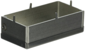 Sheet steel RF enclosure, (L x W x H) 54 x 29 x 16 mm, natural, 4020.16