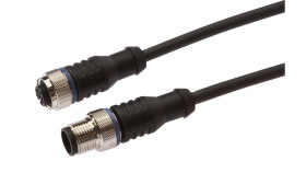 Złącze Do Samokonfekcjonowania M12 Proste Żeńskie M12 Proste Męskie 4-Pinowe...