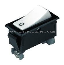 Łącznik pojedyńczy LPD 1241W czarno/biały ELDA