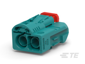 Złącze samochodowe 2-pinowe TE Connectivity 1A 2-22 Kabel Połączenie zagniatane Obudowa do zacisków żeńskich