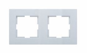 Ramka VIKO dwukrotna srebrna - NOVELLA