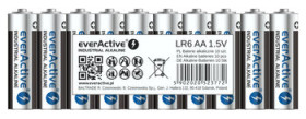 10 x baterie alkaliczne everActive Industrial LR6 / AA (taca)