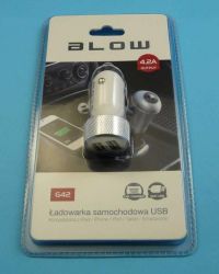 ŁAD.SAM.5V/4,2A 2xGN.USB BLOW