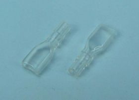 4,8x0,8mm 2,5mm CLEAR OSŁONA KONEK.100s