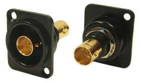 Złącze koncentryczne Montaż na panelu Męski 75Ω typ złącza Złącze BNC 12GHz Lutowane typ kabla Koncentryczny