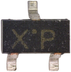 MOSFET Typ N-kanałowy 100 mA SSM 20 V Rozszerzenie 3-pinowy Powierzchnia 100 mW Toshiba 3 Ω SSM3K16FS(TE85L,F)