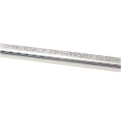 Cyna lutownicza - spoiwo Sn99,3Cu0,7-B/T - Cynel pręt ok. 8x12x335mm, XTR Cu1