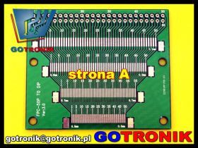 FPC-50p to DIP płytka drukowana do taśm