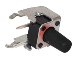 RES6060K-2PH8-M; Mikroprzycisk (mikroprzełącznik) kątowy 6x6mm 2 piny, przycisk 6,0mm; Howo A06