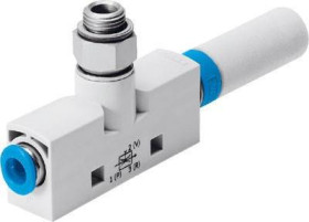 FESTO Dysza podciśnieniowa VN-05-H-T3-PQ2-VA4-RO1 193526 QS-6, Tłumik Średnica nominalna 0.45 mm Materiał obudowy POM El