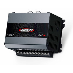 Wzmacniacz samoch. SounDigital EVO6 400.4 RMS Max 4x100W