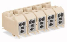 Złączka zasilająca 3-torowa ze stopkąmi zatrzaskowymi 272-133/201-000 /500szt./