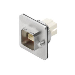 Kołnierz LWL, IP 67, wariant 14 dławnica kablowa centralna, złącze rozłączne SCRJ Duplex, Multimode, POF IE-BSC-V14M-SCR