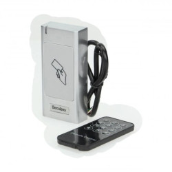 Zamek szyfrowy z czytnikiem kart i breloków zbliżeniowych, IP20 , Antracyt, Funkcja Gościa OR-ZS-821